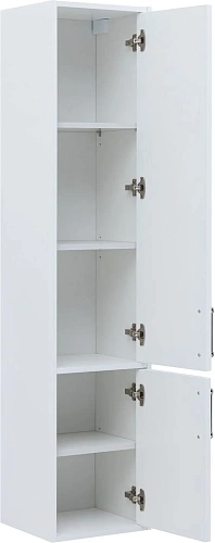 Шкаф-пенал Aquanet Бостон New 35 00306370 белый сатин Шкаф-пенал Aquanet Бостон New 35 00306370 белый сатин