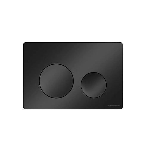 Клавиша смыва Ceramica Nova Balance Circle CN12-001MB черный матовый Клавиша смыва Ceramica Nova Balance Circle CN12-001MB черный матовый
