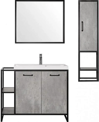 Шкаф-пенал Style Line ЛОФТ 30 см БЕТОН ЛС-000010025 Шкаф-пенал Style Line ЛОФТ 30 см БЕТОН ЛС-000010025