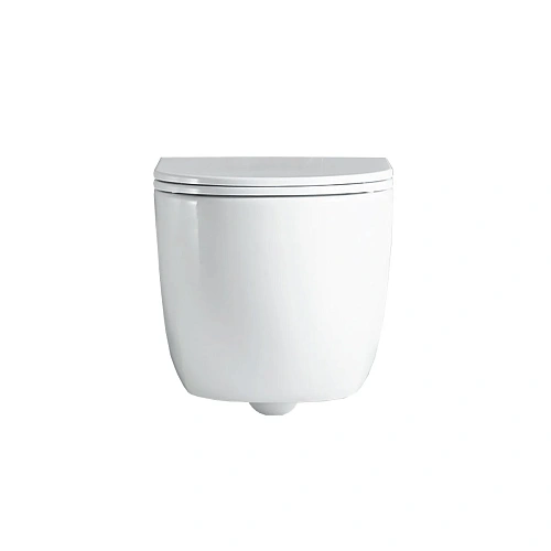 Унитаз подвесной Vincea Globo VT1-52T безободковый, цвет белый, ультратонкое soft-close сиденье Унитаз подвесной Vincea Globo VT1-52T безободковый, цвет белый, ультратонкое soft-close сиденье