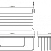 Полка Bemeta CYTRO 146208152 Полка Bemeta CYTRO 146208152