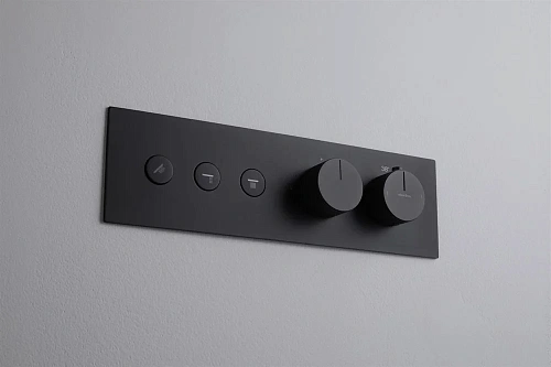 Смеситель для ванны Allen Brau Liberty 5.33003-31 (с внутренней частью) черный матовый Смеситель для ванны Allen Brau Liberty 5.33003-31 (с внутренней частью) черный матовый