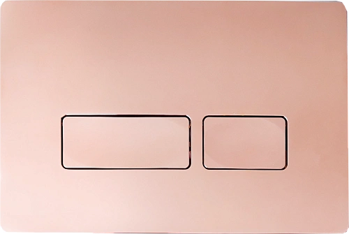 Клавиша смыва Ceruttispa CR02RG розовое золото, глянцевая Клавиша смыва Ceruttispa CR02RG розовое золото, глянцевая