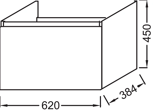 Комплект мебели 65 см Jacob Delafon Odeon Up , квебекский дуб, 1 выдвижной ящик, с левым крылом, зер E4758G-00+EB886-E10+EB795DRU-E10 Комплект мебели 65 см Jacob Delafon Odeon Up , квебекский дуб, 1 выдвижной ящик, с левым крылом, зер E4758G-00+EB886-E10+EB795DRU-E10