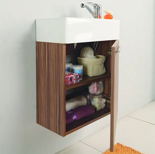 Тумба под раковину Aquaton Эклипс подвесная эбони темный 1A172701EK560 Тумба под раковину Aquaton Эклипс подвесная эбони темный 1A172701EK560