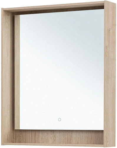 Зеркало Aquanet Милан 70 дуб светлый 00336404 Зеркало Aquanet Милан 70 дуб светлый 00336404
