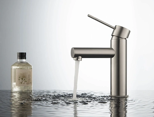 Смеситель для раковины Timo Saona 2361/13F никель Смеситель для раковины Timo Saona 2361/13F никель