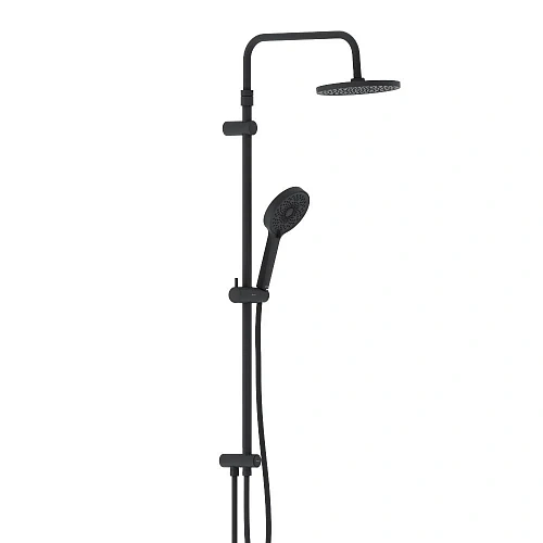 Душевая система Damixa Apollo 947000300 верхний душ 235 мм, штанга 1050-1450, Душевая система Damixa Apollo 947000300 верхний душ 235 мм, штанга 1050-1450,