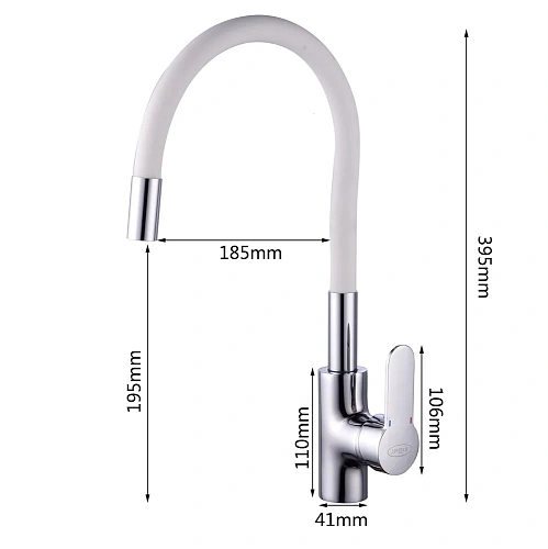 Смеситель для кухни River LUX К013W 10000003151 Смеситель для кухни River LUX К013W 10000003151