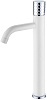 Картинка анонса товара «смеситель для раковины boheme stick white diamond chrome 122-wcr»