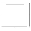 Зеркало EVOFORM Ledline BY 2105 со встроенным LED-светильником 6 W 80х75 cм Зеркало EVOFORM Ledline BY 2105 со встроенным LED-светильником 6 W 80х75 cм