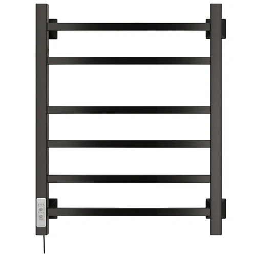 Полотенцесушитель электрический Ника STEP-2 60/40 RAL9005 черный матовый левый тэн STEP-2 60/40 черн мат лев Полотенцесушитель электрический Ника STEP-2 60/40 RAL9005 черный матовый левый тэн STEP-2 60/40 черн мат лев