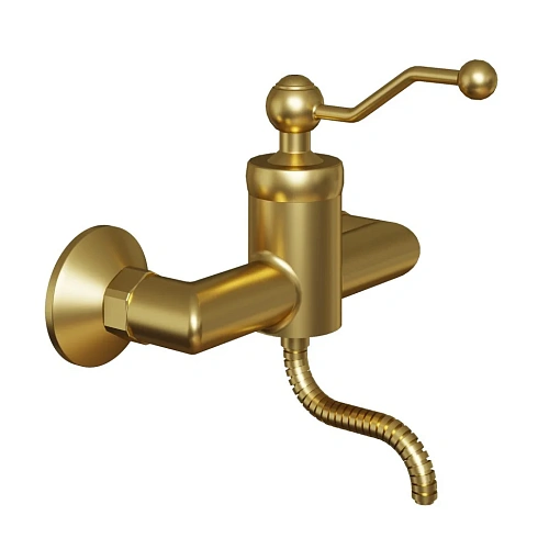 Смеситель для душа Paini Duomo 88PJ511 без аксессуаров, матовое золото PVD Смеситель для душа Paini Duomo 88PJ511 без аксессуаров, матовое золото PVD