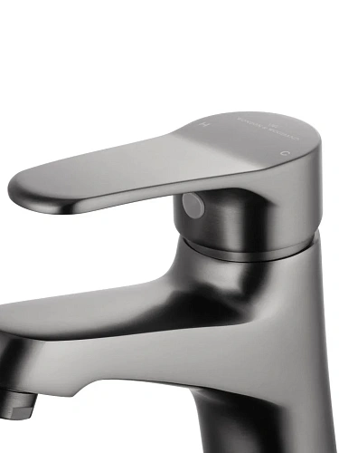 Смеситель для раковины Wonzon & Woghand темный графит (WW-A40212-BGG) Смеситель для раковины Wonzon & Woghand темный графит (WW-A40212-BGG)