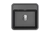 Кухонная мойка Granula 5001, ЧЁРНЫЙ, СтандАРТ кварц 500x500