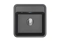 Кухонная мойка Granula 5001, ЧЁРНЫЙ, СтандАРТ кварц 500x500 Кухонная мойка Granula 5001, ЧЁРНЫЙ, СтандАРТ кварц 500x500