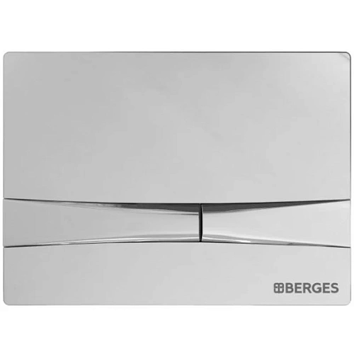 Инсталляция для унитаза BERGES NOVUM с кнопкой смыва, F3 хром глянец 040253 Инсталляция для унитаза BERGES NOVUM с кнопкой смыва, F3 хром глянец 040253