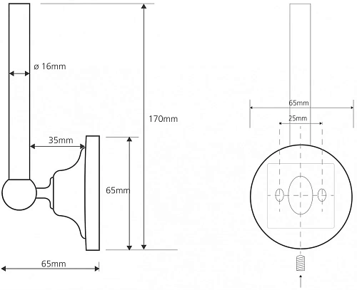 Держатель туалетной бумаги Bemeta RETRO 144112037 Держатель туалетной бумаги Bemeta RETRO 144112037