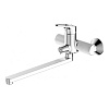 Картинка анонса товара «смеситель для ванны bravat drop-d f648162c-01a длинный излив»