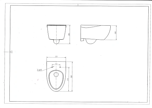 Унитаз подвесной ARROW AHB2162H без сиденья, безободковый, белый Унитаз подвесной ARROW AHB2162H без сиденья, безободковый, белый