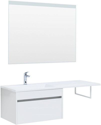 Тумба под раковину Aquanet Токио 68 белый (подвесная, 1 ящик) 00236917 Тумба под раковину Aquanet Токио 68 белый (подвесная, 1 ящик) 00236917
