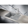 Кухонная мойка Milacio Navarra 65 Cuarzo (MC.77063), серый металлик Кухонная мойка Milacio Navarra 65 Cuarzo (MC.77063), серый металлик