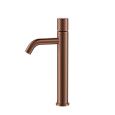 Детальная картинка товара «смеситель для раковины boheme stick 122-brb brushed bronze diamond»