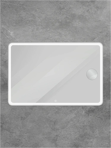 Зеркало BelBagno SPC-MAR-1200-800-LED-TCH-LNZ с подсветкой и встроенной линзой 3-х кратного увеличения Зеркало BelBagno SPC-MAR-1200-800-LED-TCH-LNZ с подсветкой и встроенной линзой 3-х кратного увеличения