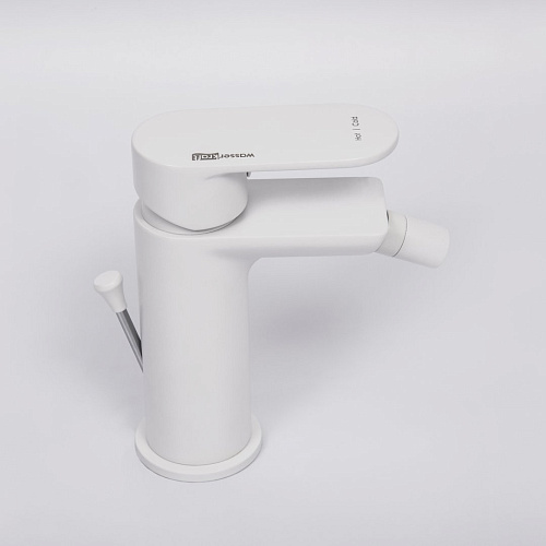 Смеситель для биде WasserKRAFT Mindel 8506 белый Смеситель для биде WasserKRAFT Mindel 8506 белый