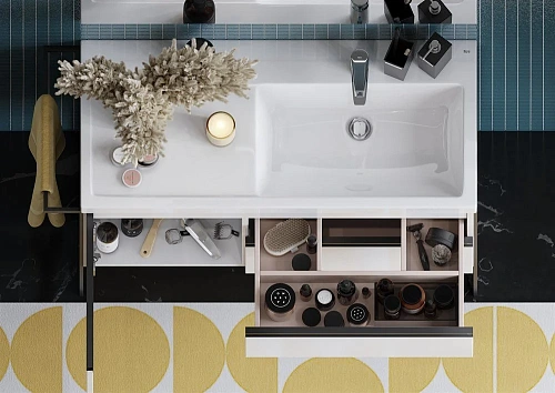 Раковина Roca The Gap Plus высокий бортик, 1 отверстие 100х46 правая 3270ME004 Раковина Roca The Gap Plus высокий бортик, 1 отверстие 100х46 правая 3270ME004