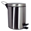 Корзина для мусора WasserKRAFT K-633NICKEL 3L никель Корзина для мусора WasserKRAFT K-633NICKEL 3L никель