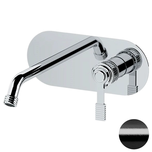 Смеситель для раковины Remer Atelier AL15LWBCFP, черный брашированный хром Смеситель для раковины Remer Atelier AL15LWBCFP, черный брашированный хром