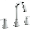 Смеситель для раковины GROHE Grandera на 3 отверстия, высокий излив (20389000) Смеситель для раковины GROHE Grandera на 3 отверстия, высокий излив (20389000)