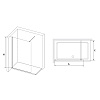 Душевая перегородка RGW WA-10G 02101010-16 Душевая перегородка RGW WA-10G 02101010-16