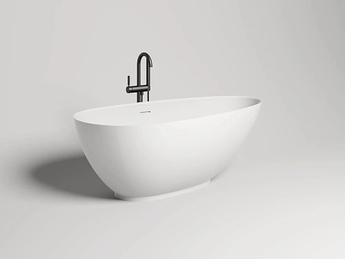 Ванна отдельностоящая Salini PAOLA 160х80 покраска по RAL полностью 1015103GF из искусственого камня S-Sense Ванна отдельностоящая Salini PAOLA 160х80 покраска по RAL полностью 1015103GF из искусственого камня S-Sense