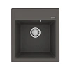 Кухонная мойка Lemark HANKA 450 врезная из кварцгранита, серый шелк 9910011 Кухонная мойка Lemark HANKA 450 врезная из кварцгранита, серый шелк 9910011
