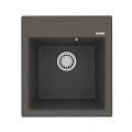 Кухонная мойка Lemark HANKA 450 врезная из кварцгранита, серый шелк 9910011 Кухонная мойка Lemark HANKA 450 врезная из кварцгранита, серый шелк 9910011