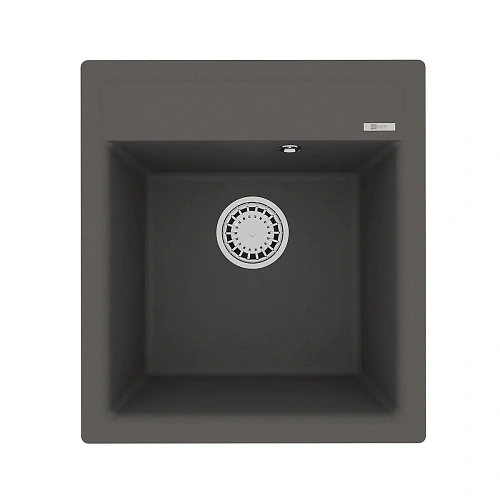 Кухонная мойка Lemark HANKA 450 врезная из кварцгранита, серый шелк 9910011 Кухонная мойка Lemark HANKA 450 врезная из кварцгранита, серый шелк 9910011