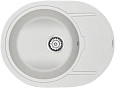 Кухонная мойка Paulmark OVAL, PM316502-WH, белый, 650х500 мм Кухонная мойка Paulmark OVAL, PM316502-WH, белый, 650х500 мм