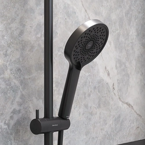 Душевая система Damixa Apollo 947730300 черный Душевая система Damixa Apollo 947730300 черный