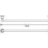 Полотенцедержатель Aquanet 3824 (60 см) Полотенцедержатель Aquanet 3824 (60 см)