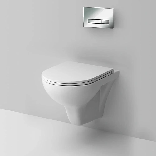 Комплект унитаза AM.PM Gem FlashClean IS30251.901700 с инсталляцией, сиденьем микролифт и клавишей смыва Комплект унитаза AM.PM Gem FlashClean IS30251.901700 с инсталляцией, сиденьем микролифт и клавишей смыва