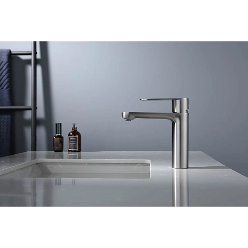 Смеситель для раковины Splenka S222.10.09, графит Смеситель для раковины Splenka S222.10.09, графит