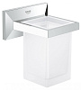 Картинка анонса товара «стакан grohe allure brilliant, хром (40493000) с держателем»