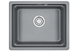 Кухонная мойка Granula KS-5501U, АЛЮМИНИУМ, кварц 550х450 Кухонная мойка Granula KS-5501U, АЛЮМИНИУМ, кварц 550х450