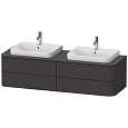 Тумба под раковину Duravit Happy D.2 Plus HP4974B8080 подвесная 160 см Тумба под раковину Duravit Happy D.2 Plus HP4974B8080 подвесная 160 см