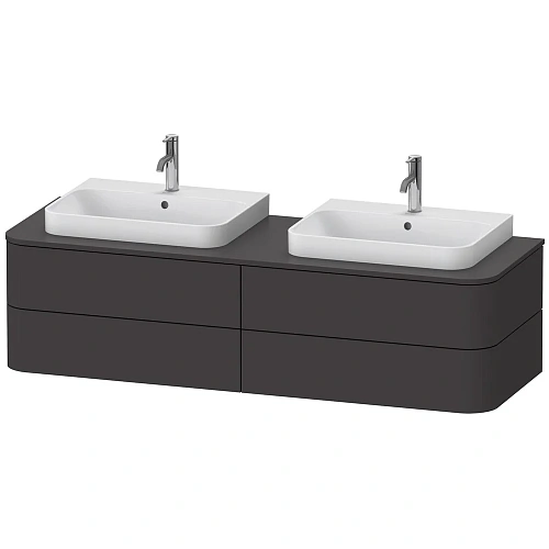 Тумба под раковину Duravit Happy D.2 Plus HP4974B8080 подвесная 160 см Тумба под раковину Duravit Happy D.2 Plus HP4974B8080 подвесная 160 см