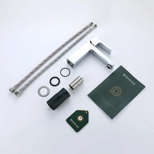 Смеситель для раковины Splenka S01.10, хром Смеситель для раковины Splenka S01.10, хром