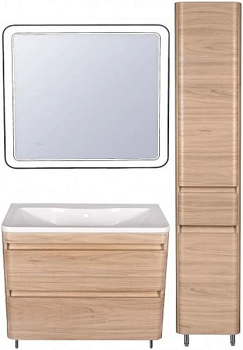 Тумба под раковину Style Line Атлантика 90, Люкс ясень перламутр, PLUS СС-00002218 Тумба под раковину Style Line Атлантика 90, Люкс ясень перламутр, PLUS СС-00002218