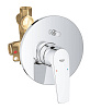 Картинка анонса товара «смеситель для ванны grohe start flow, встраиваемый, со встроенным механизмом (29117000)»